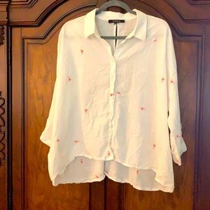 White Flamingo Blouse